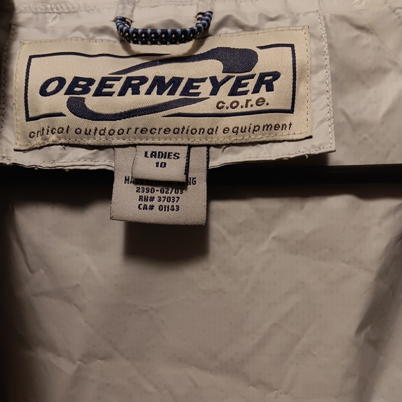 Obermeyer Women's Outdoor Recreation Anorak Jacket US 10 Vintage - Picture 6 of 11